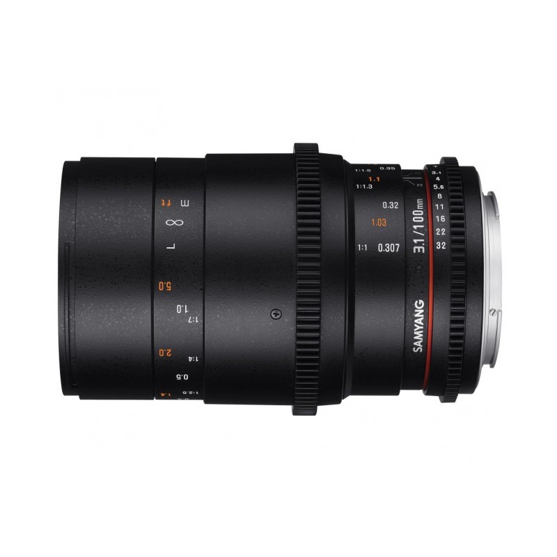 Samyang 100mm T3.1 VDSLR Macro Fuji X